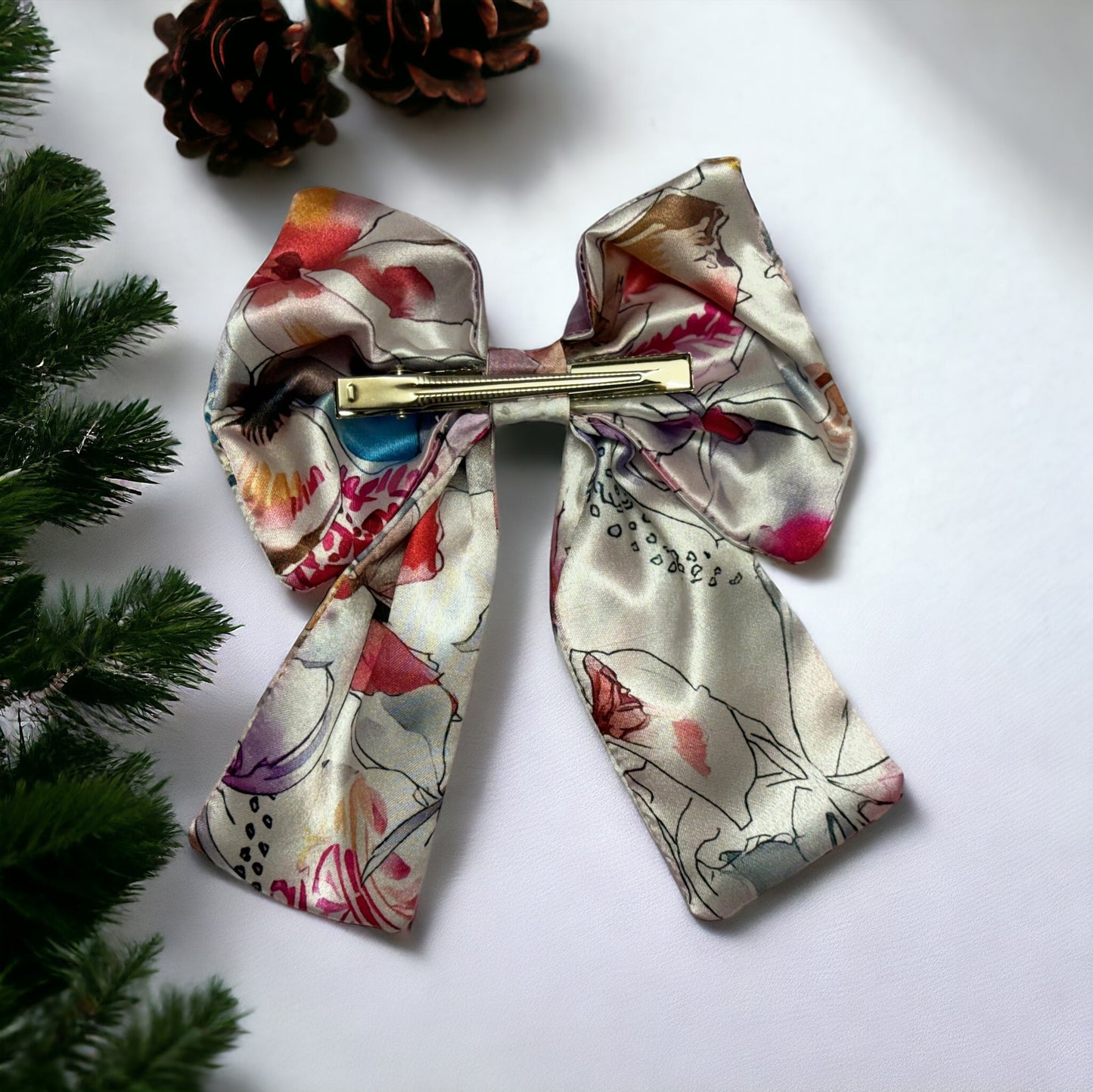 Debase Petal Pop Bows: Satin Bows with Alligator Clips