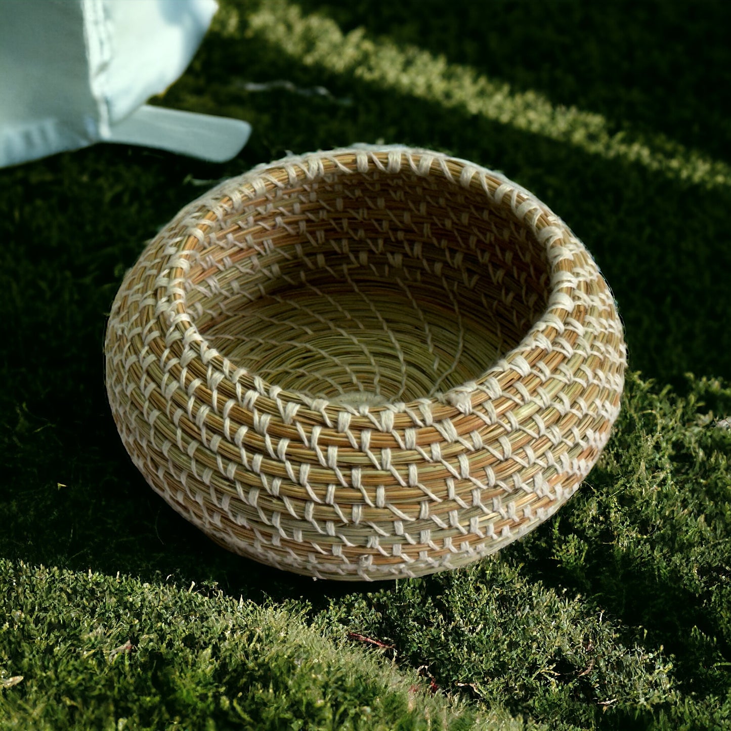 SOE Pine-needle Basket: Handwoven by SHG