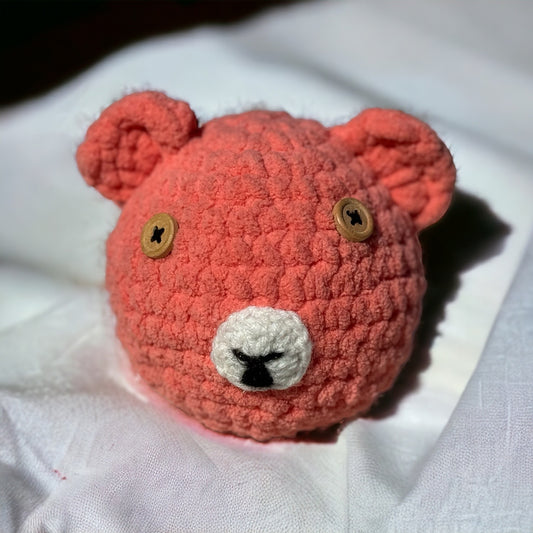 SOE Crochet Rattle Teddy Ball
