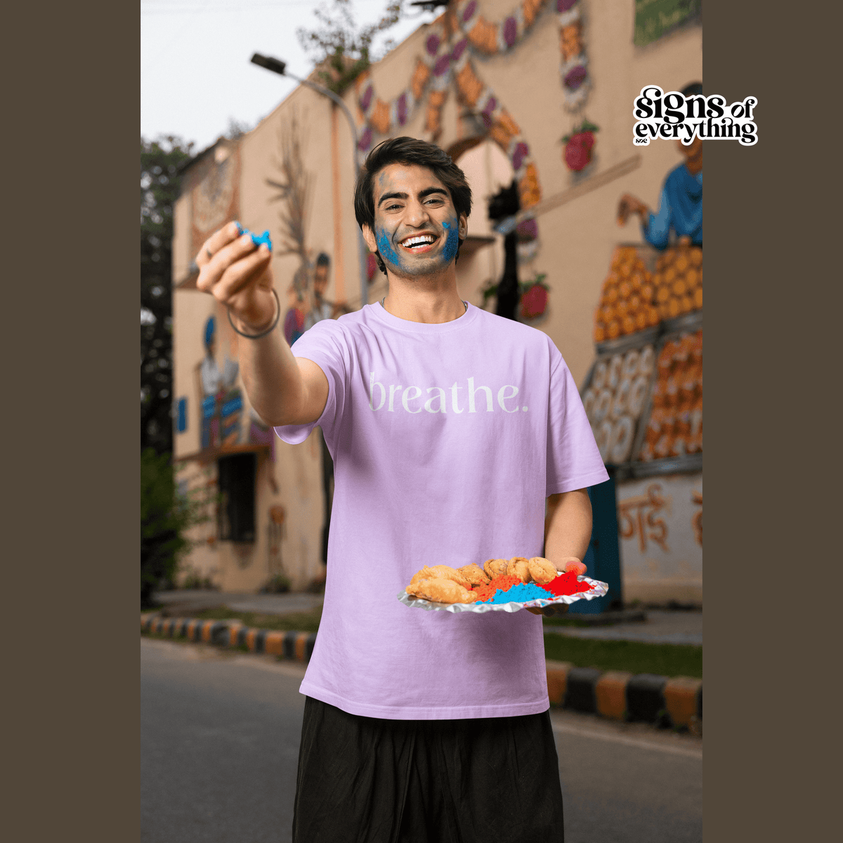 SOE Breathe Tee Purple Holi