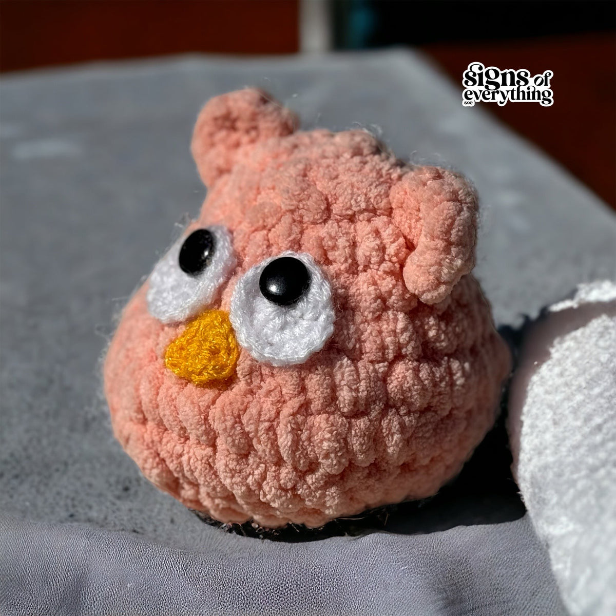 SOE Crochet Owl Plushy