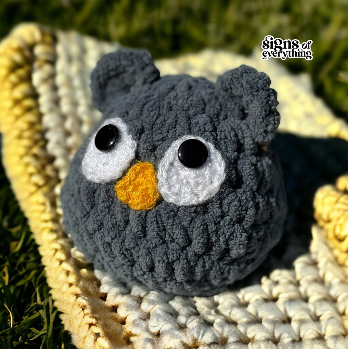 SOE Crochet Owl Plushy