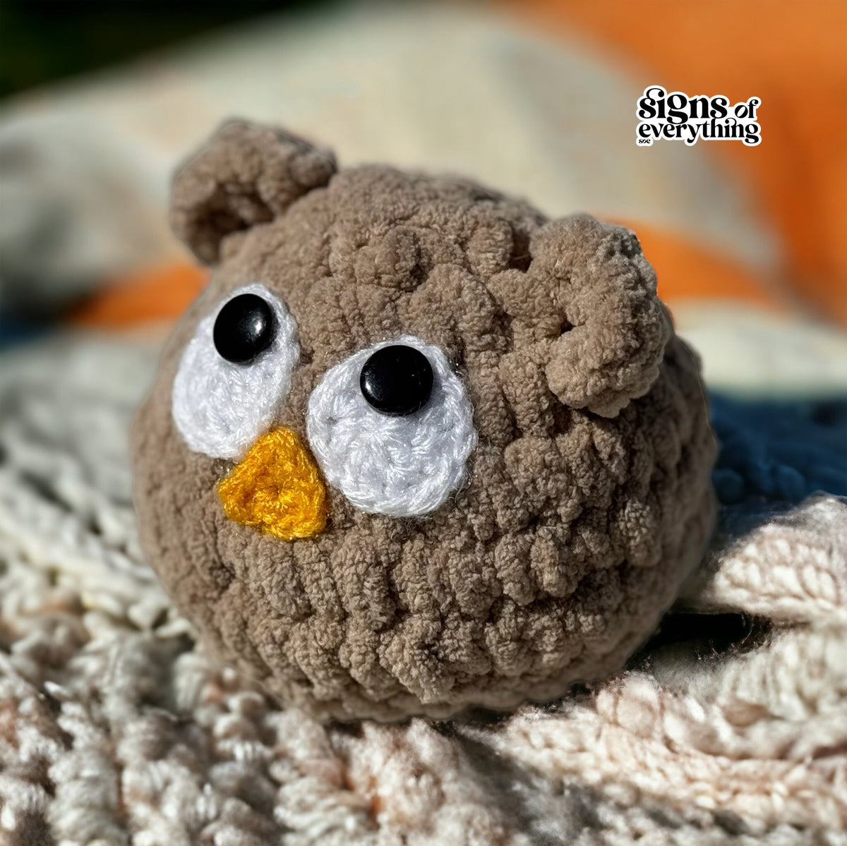 SOE Crochet Owl Plushy