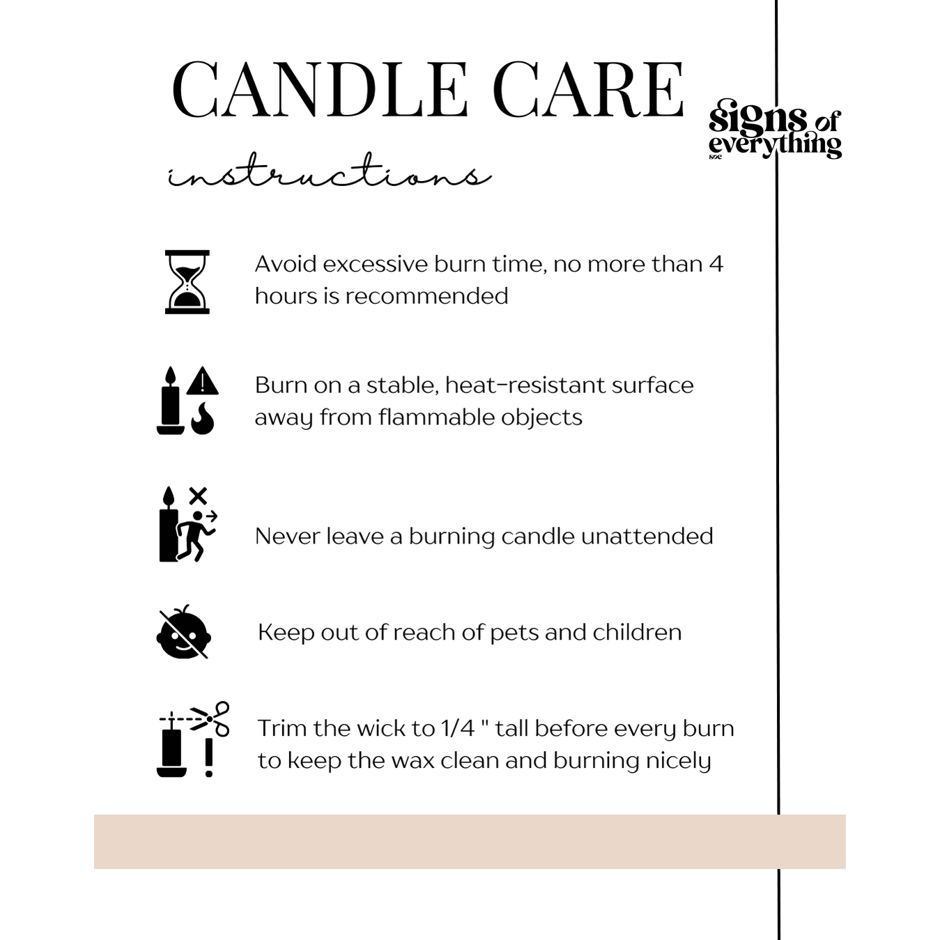 SOE Gold Foil Pillar Candle Set : Set of 2