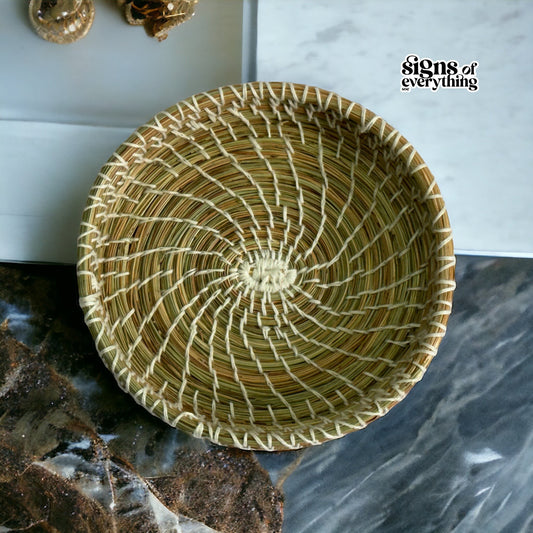 SOE Pine-needle Tray: Handwoven by SHG