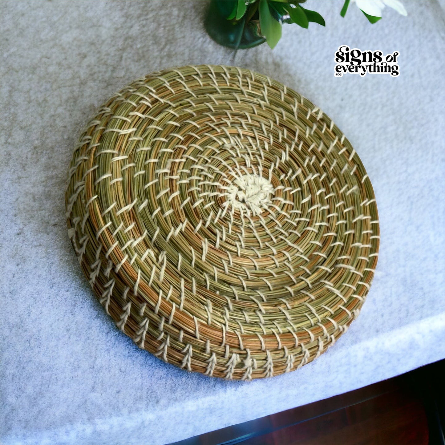 SOE Pine-needle Tray: Handwoven by SHG