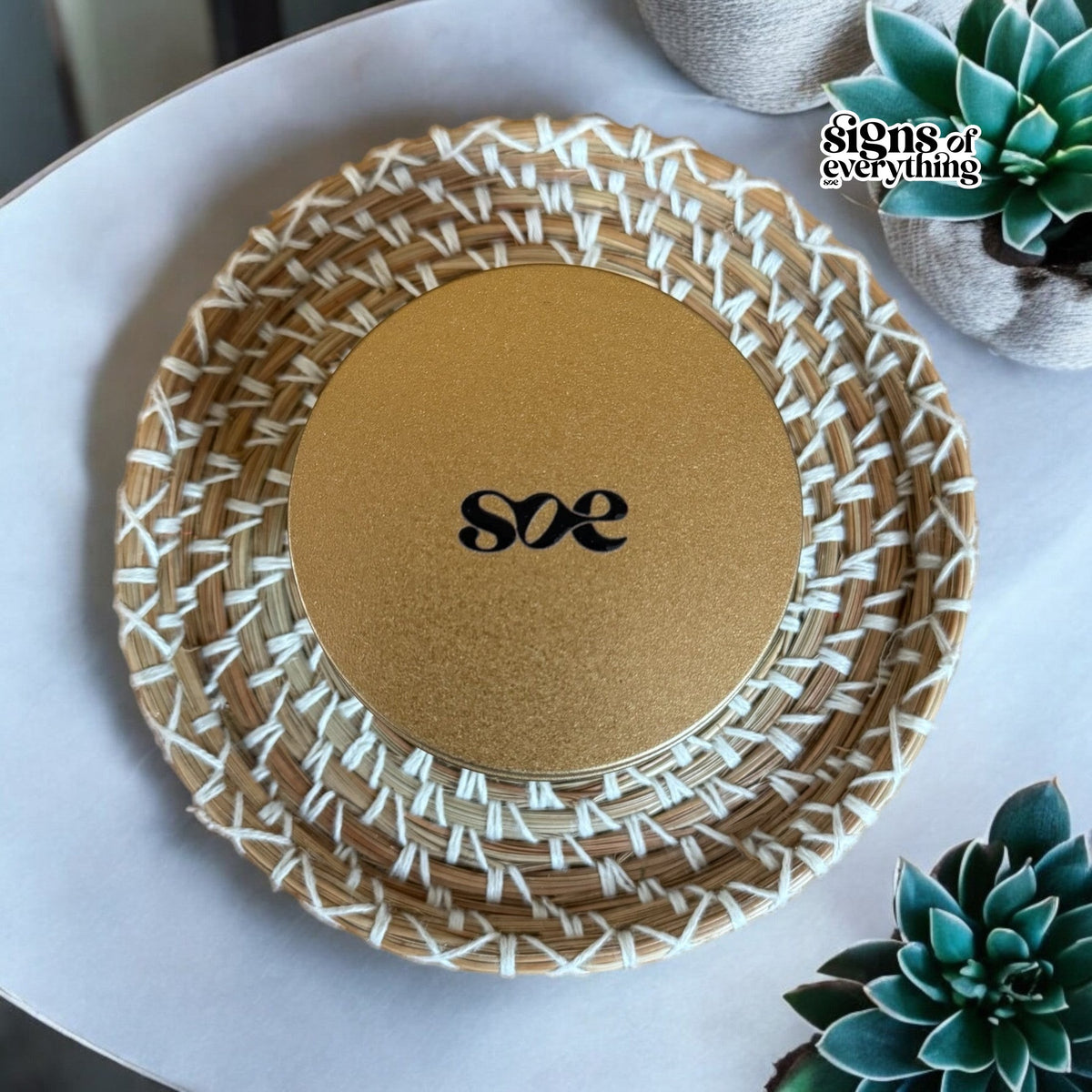 SOE Tindle Tin Soy Wax Candle (Fragrance: COCONUT VANILLA )
