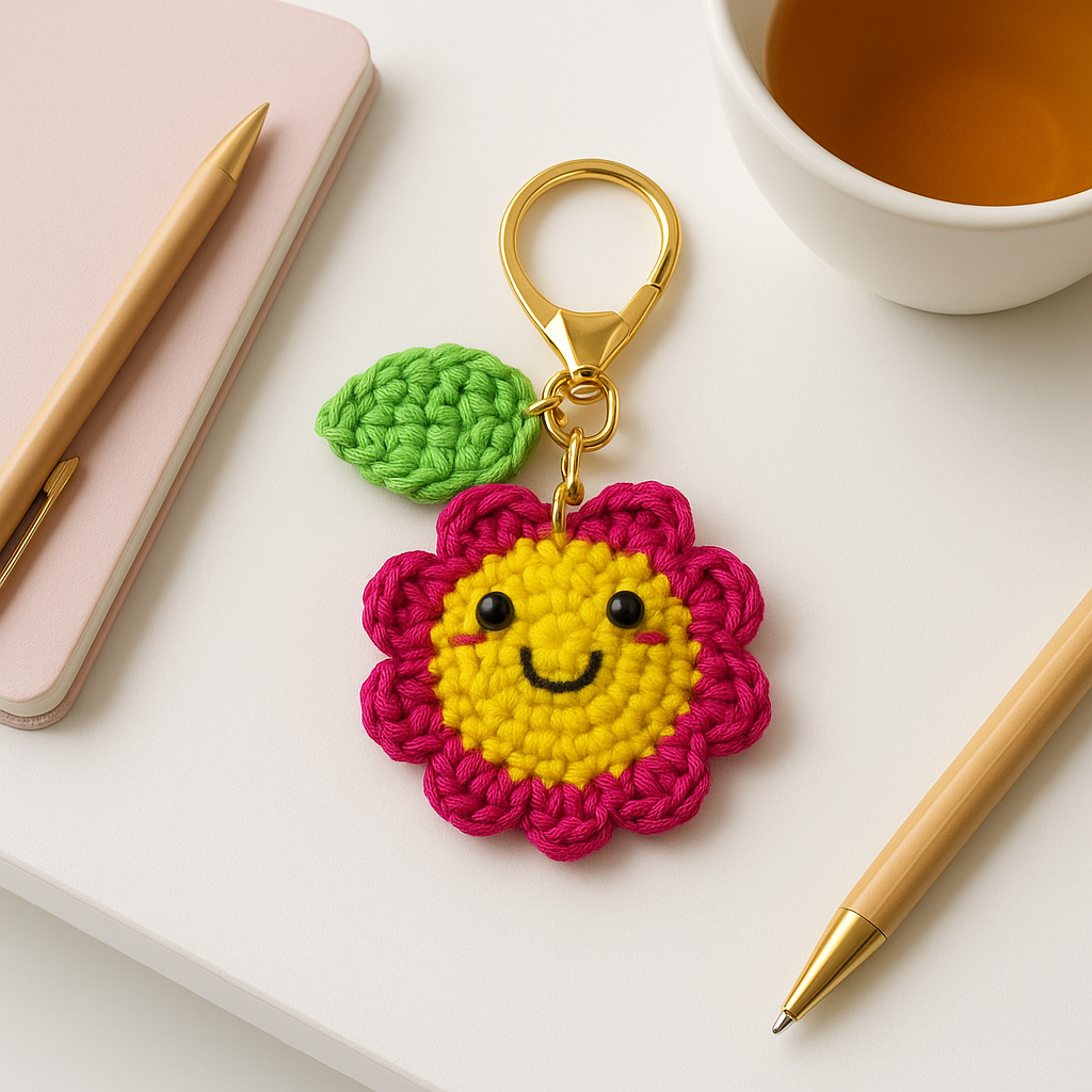 SOE Crochet Bloomie Keychain/ Bagcharm