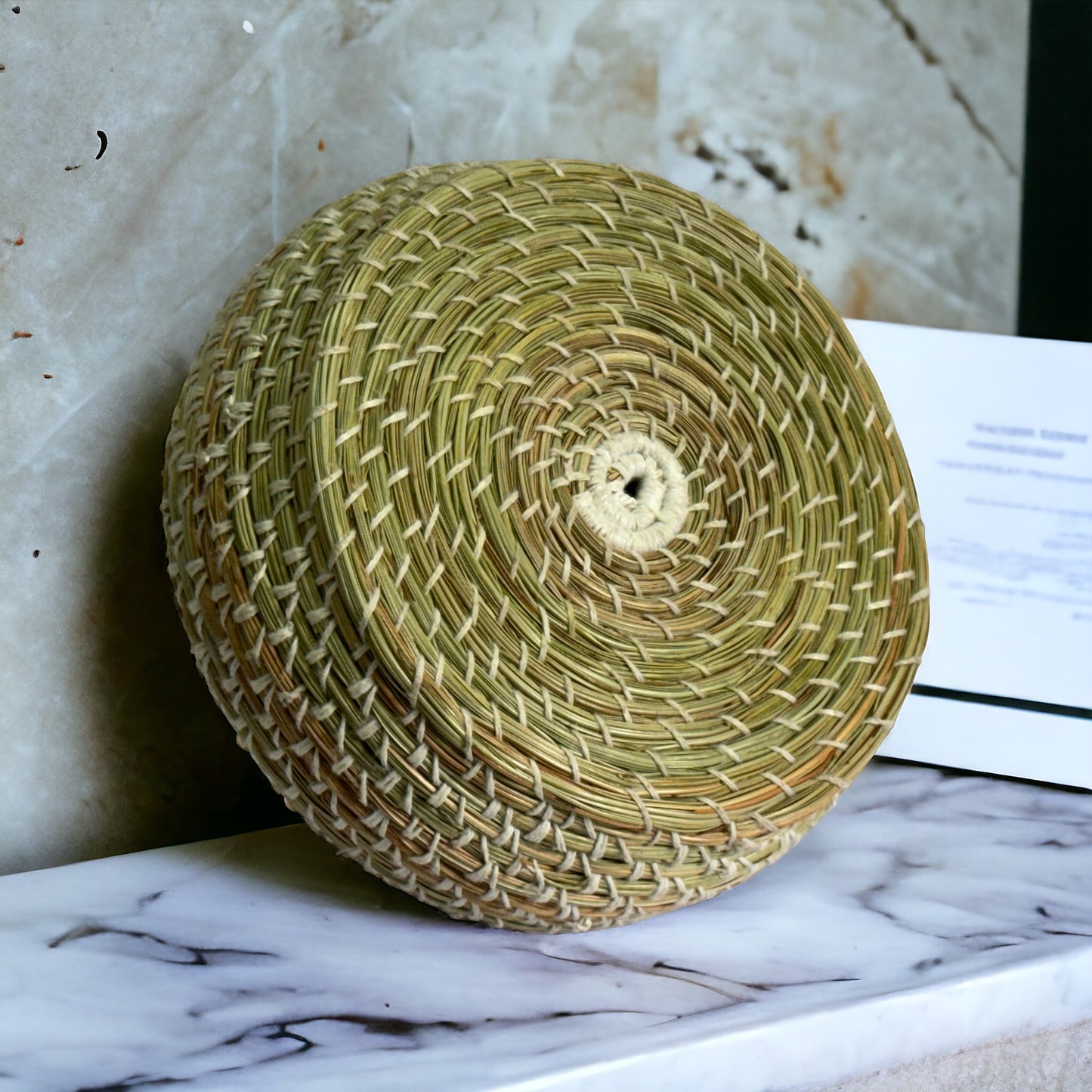 SOE Pine-needle Basket: Handwoven by SHG