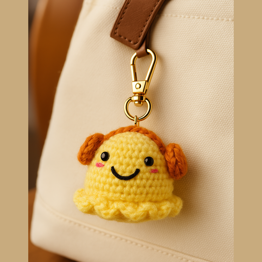 SOE Sunny Crochet Keychain/ Bagcharm