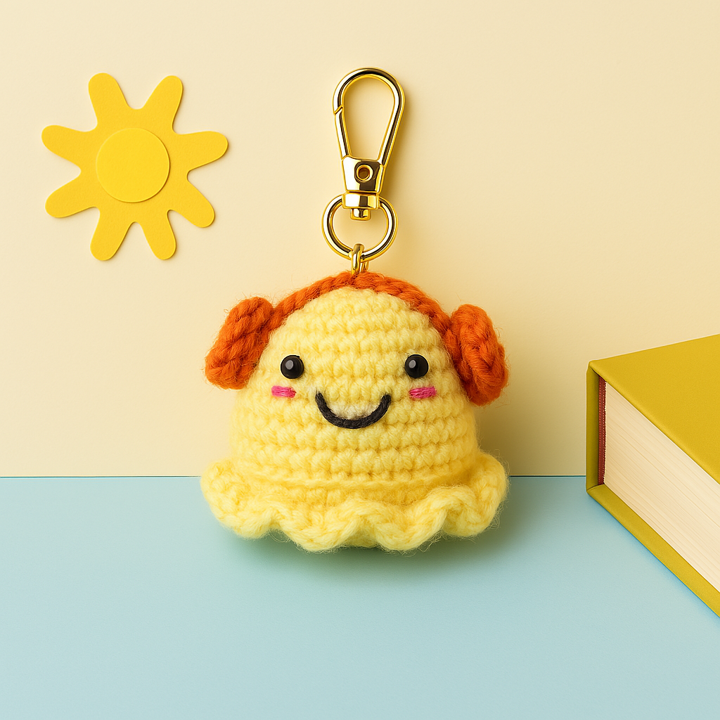 SOE Sunny Crochet Keychain/ Bagcharm