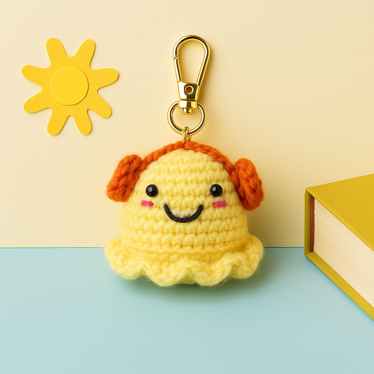SOE Sunny Crochet Keychain/ Bagcharm