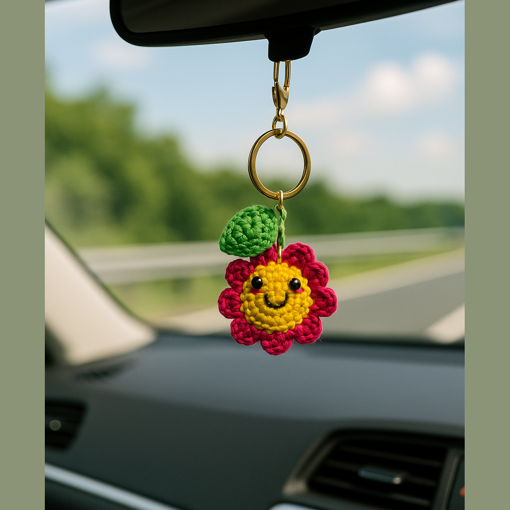 SOE Crochet Bloomie Keychain/ Bagcharm