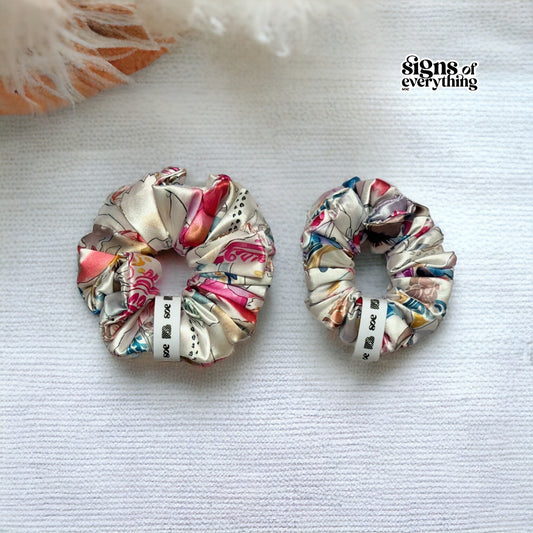 Debase Cupcake Scrunchie: Set of 2 ( Medium & Small )