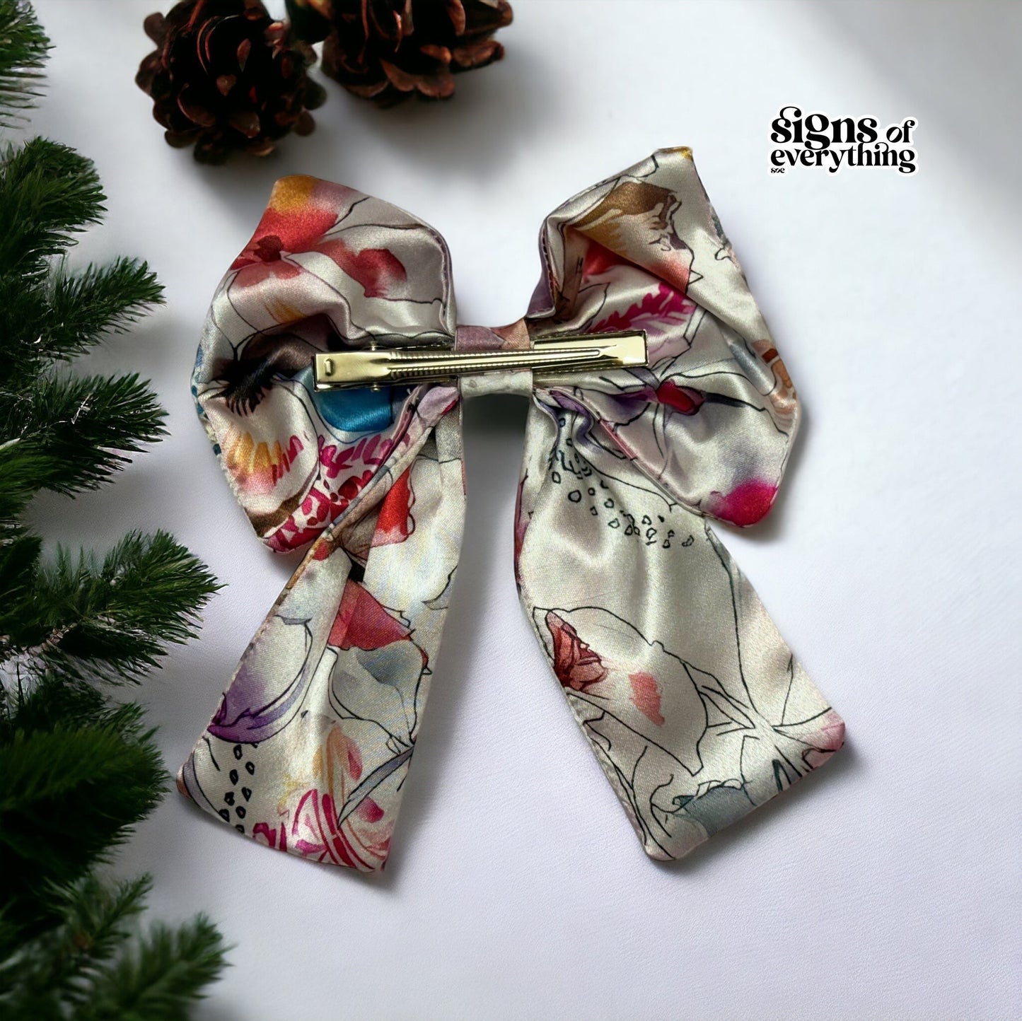 Debase Petal Pop Bows: Satin Bows with Alligator Clips