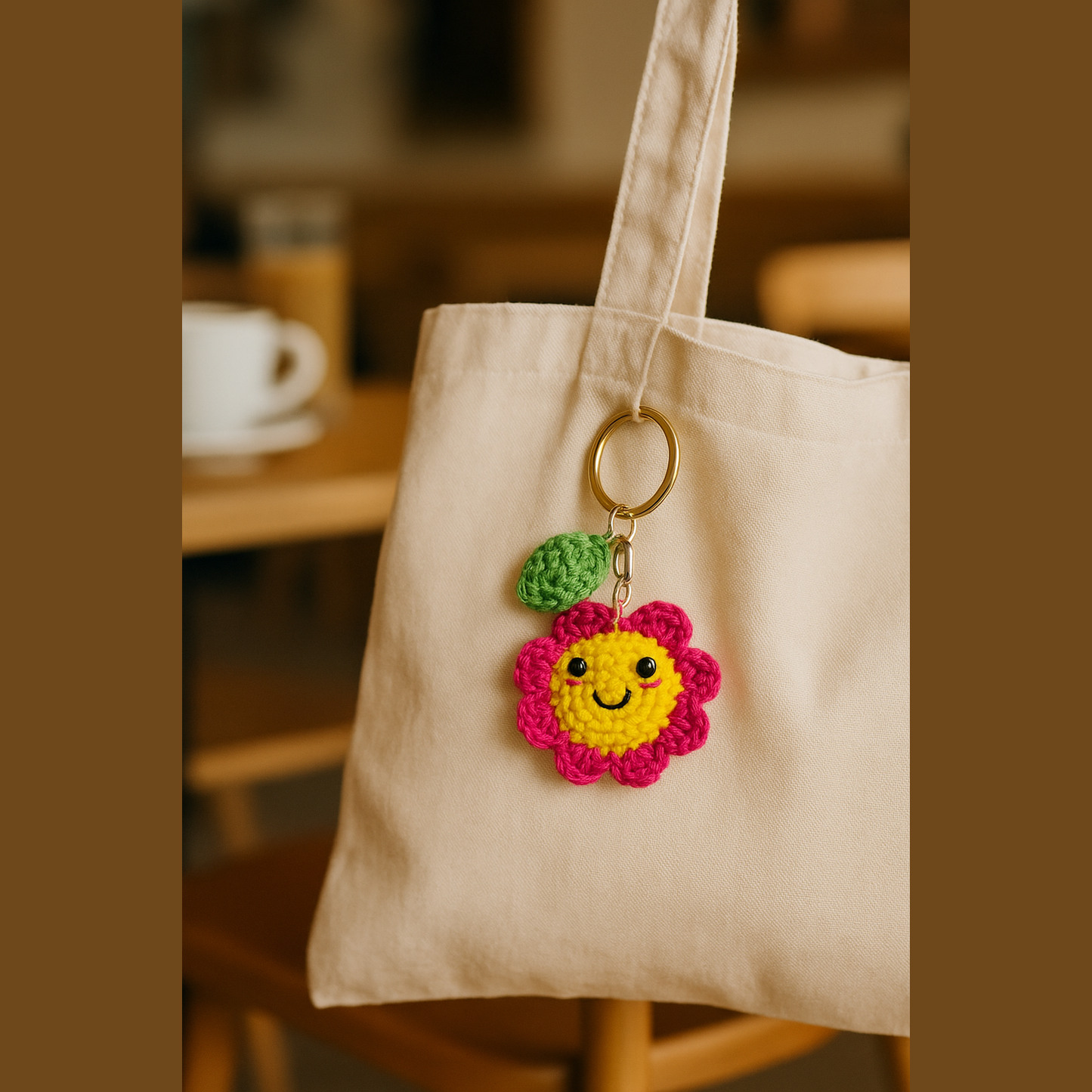 SOE Crochet Bloomie Keychain/ Bagcharm