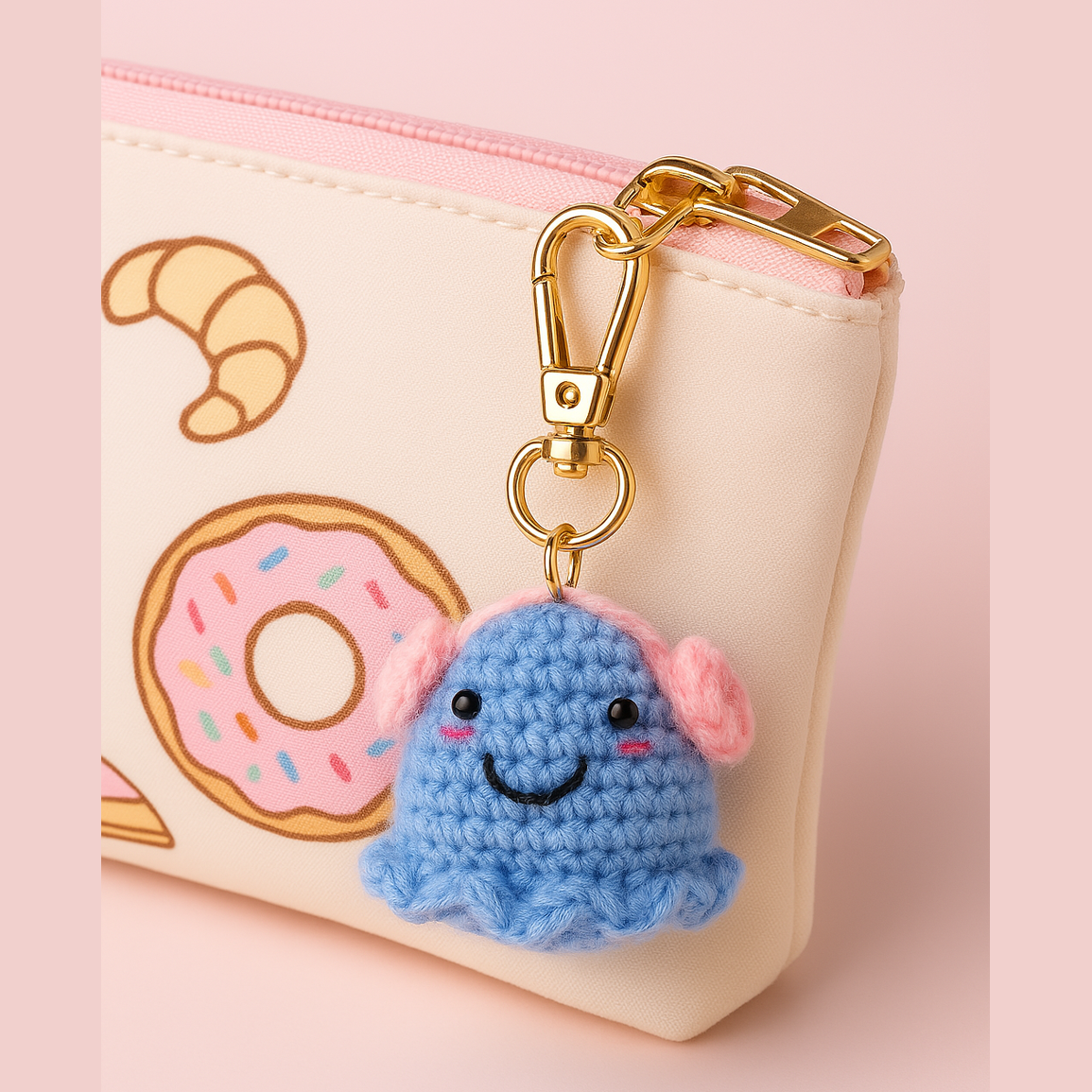 Sunny & Bloom Crochet Keychain/ Bagcharm