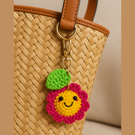SOE Crochet Bloomie Keychain/ Bagcharm