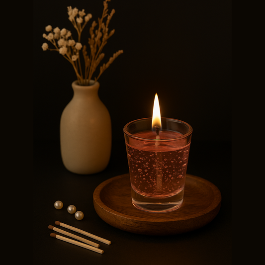 SOE Blush Berry- Gel Glass Candles (set of 2)