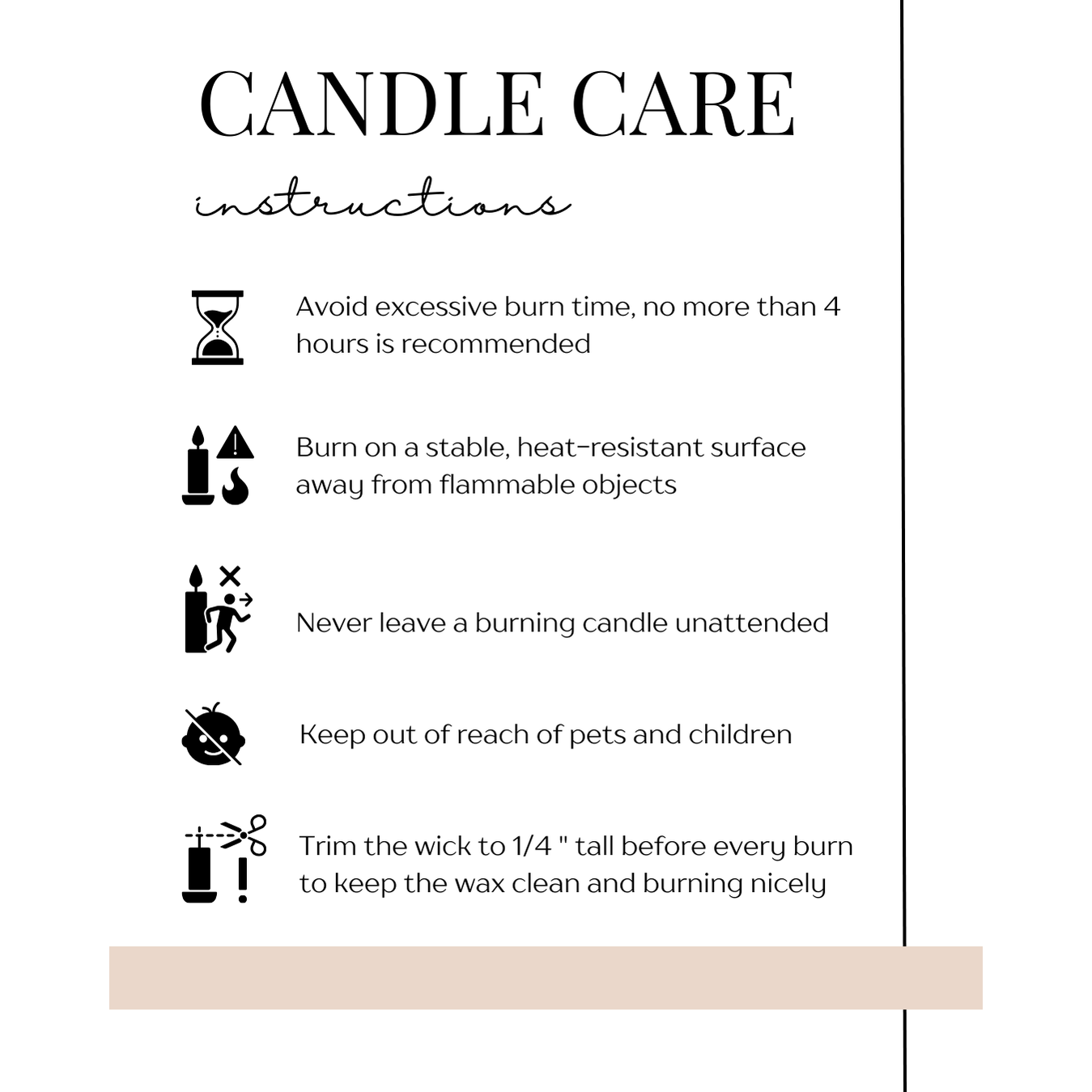 SOE Gold Foil Pillar Candle Set : Set of 2