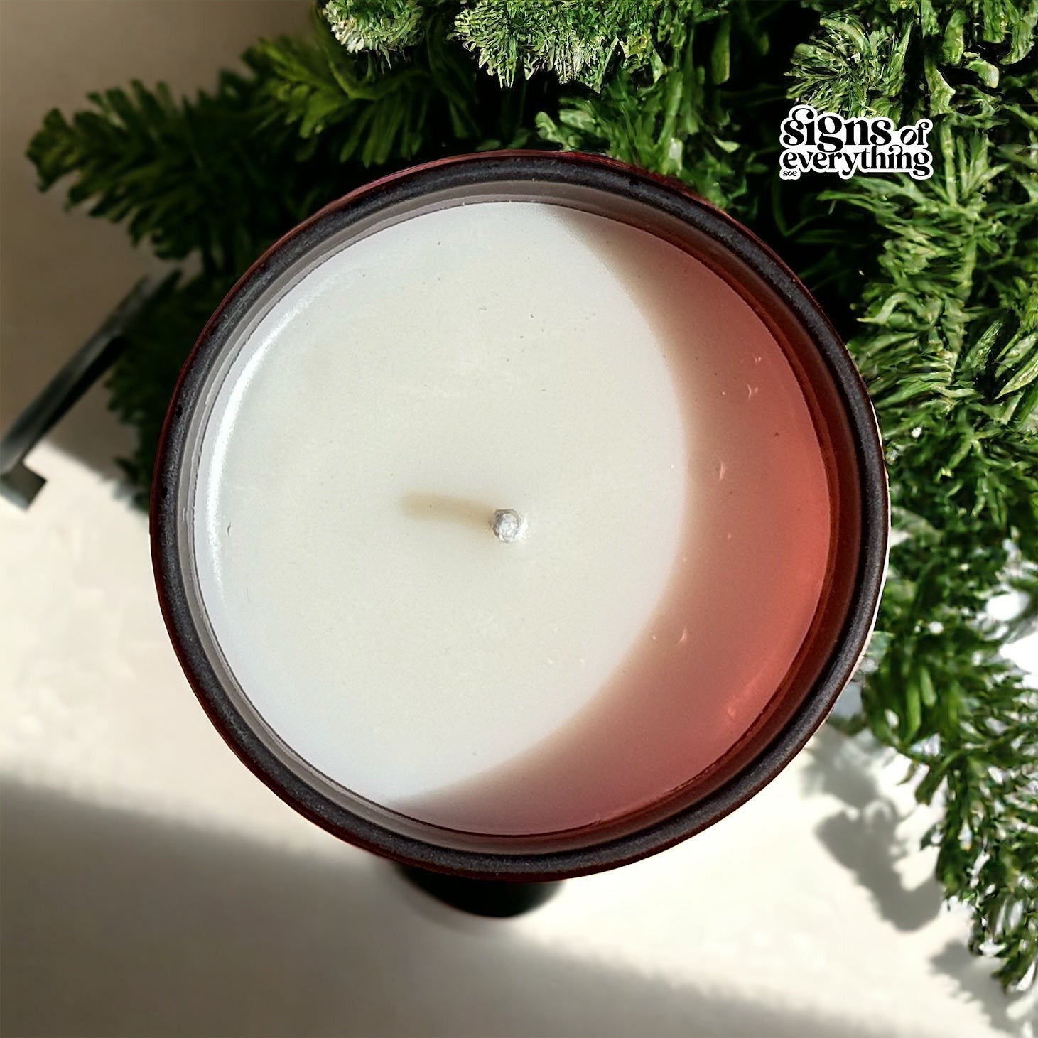 sustainable candle jar home decor