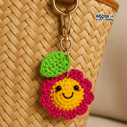 SOE Crochet Bloomie Keychain/ Bagcharm
