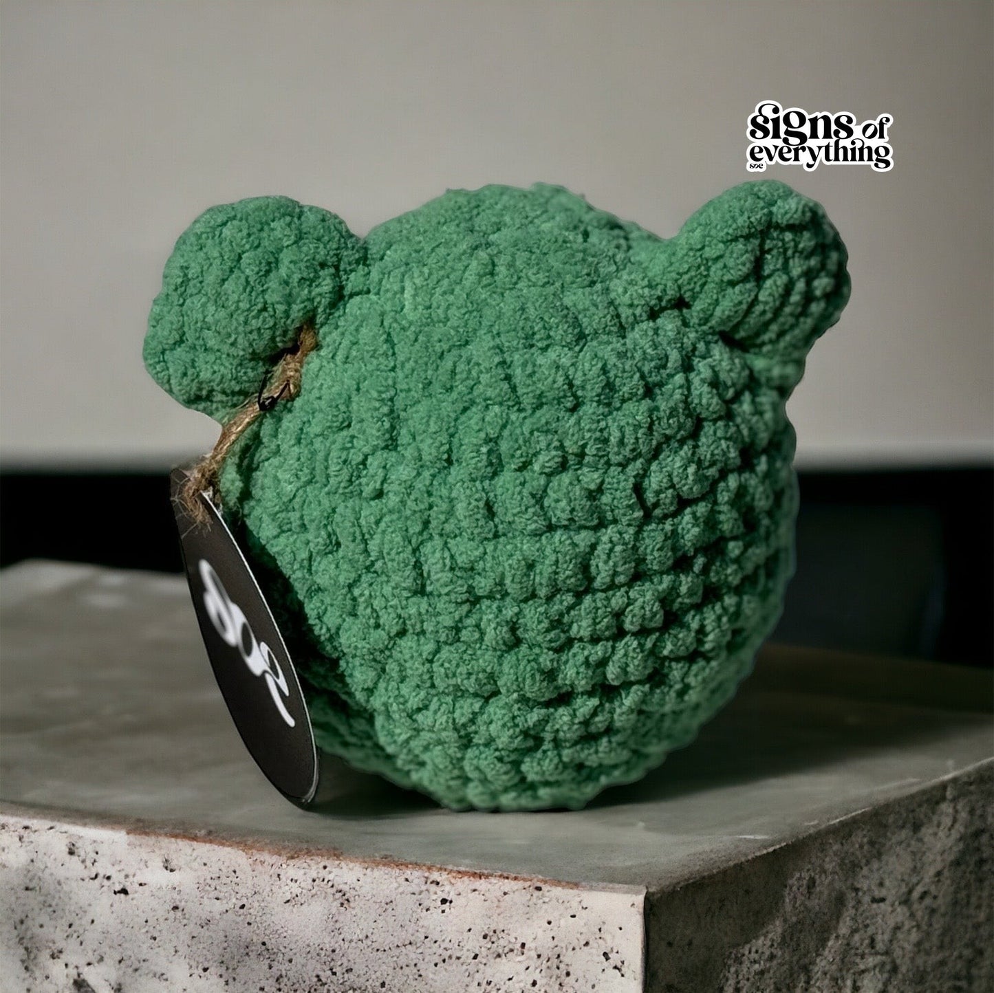SOE Crochet Rattle Teddy Ball