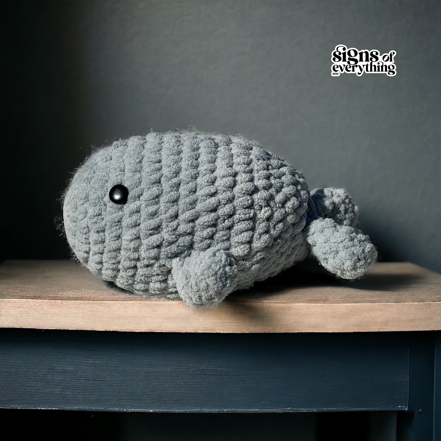 SOE Crochet Whale Plushy