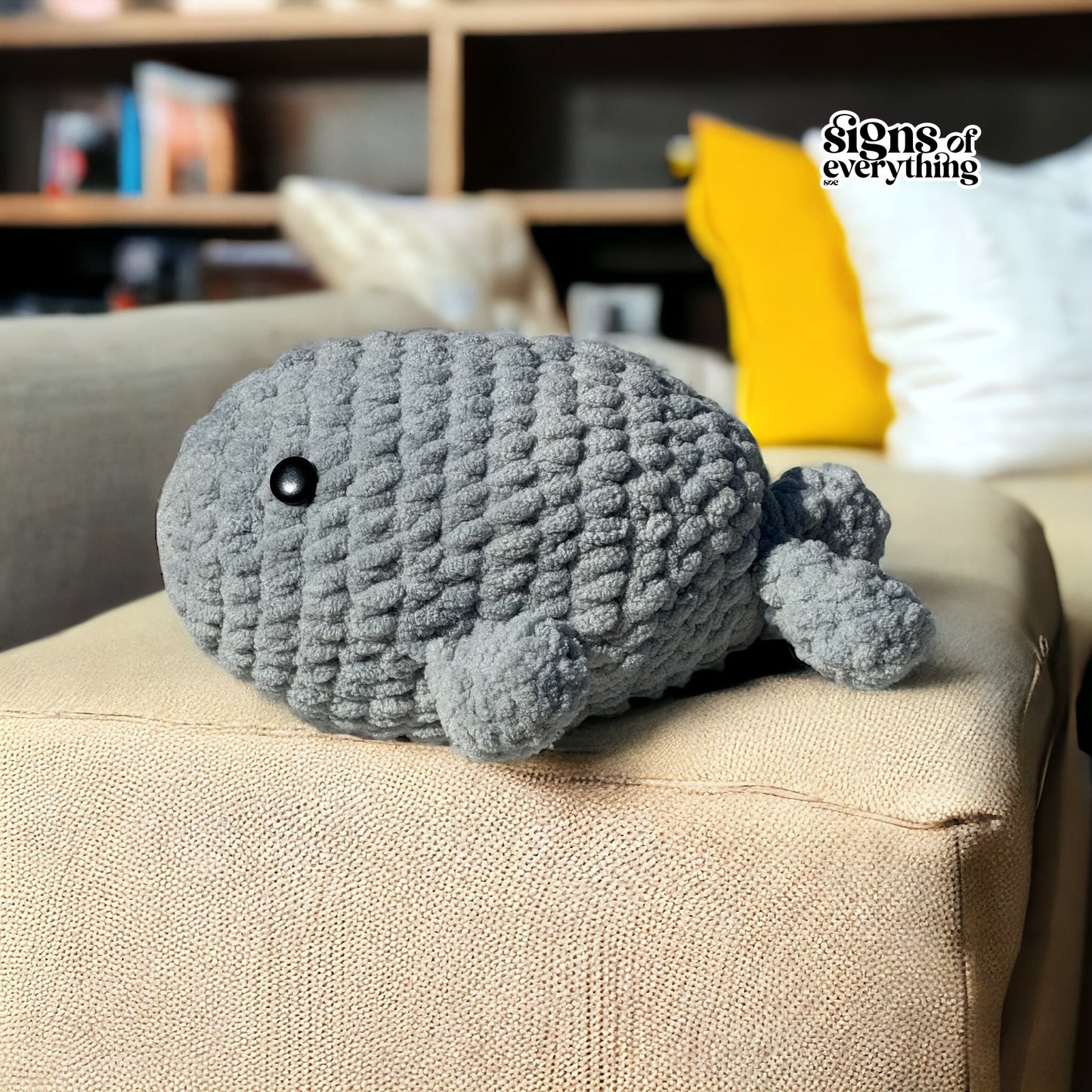 SOE Crochet Whale Plushy