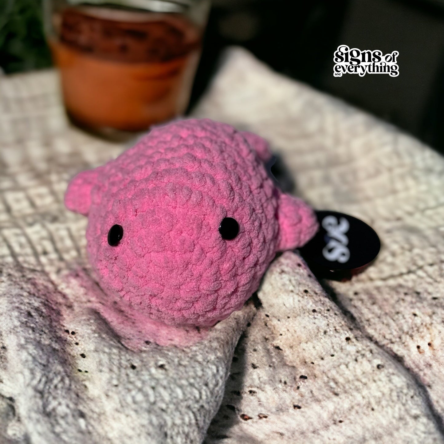 SOE Crochet Whale Plushy