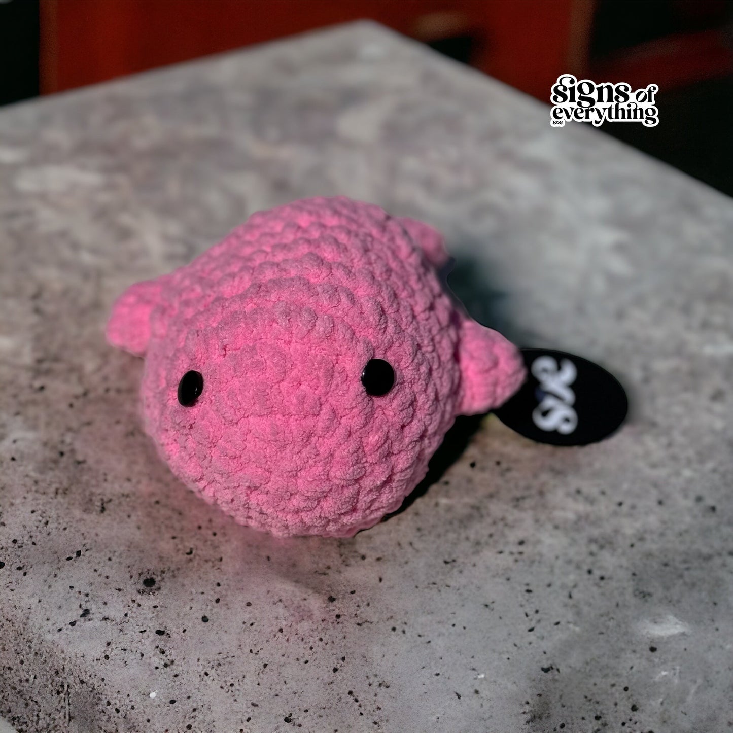 SOE Crochet Whale Plushy