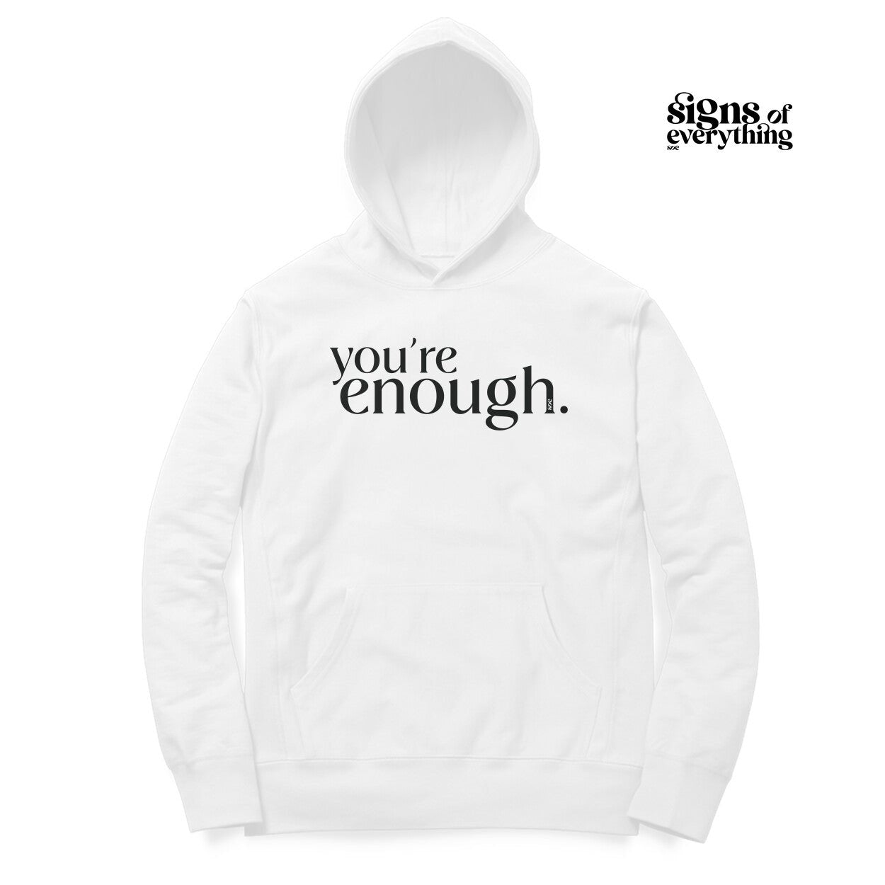 SOE Enough Oversized Unisex Hoodie
