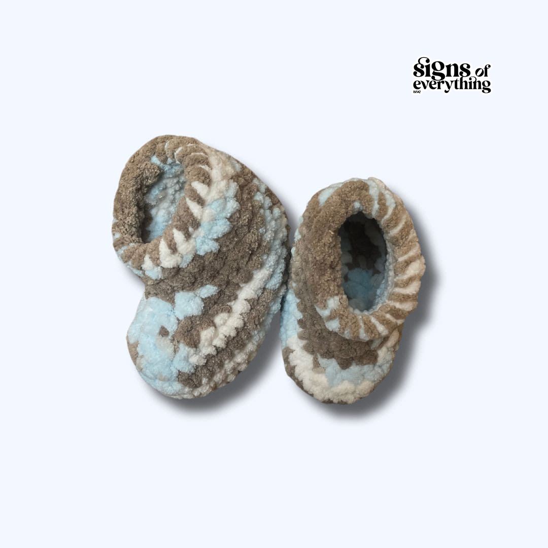 SOE Crochet Baby Booties BG 1