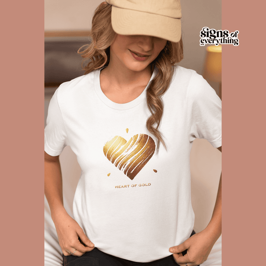SOE Heart Of Gold Tee White