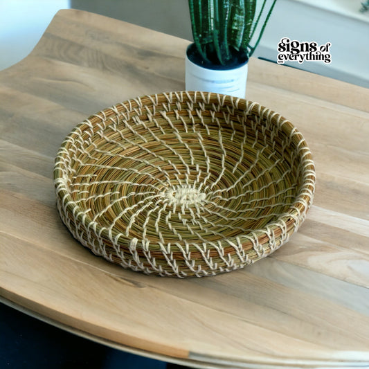 SOE Pine-needle Tray: Handwoven by SHG