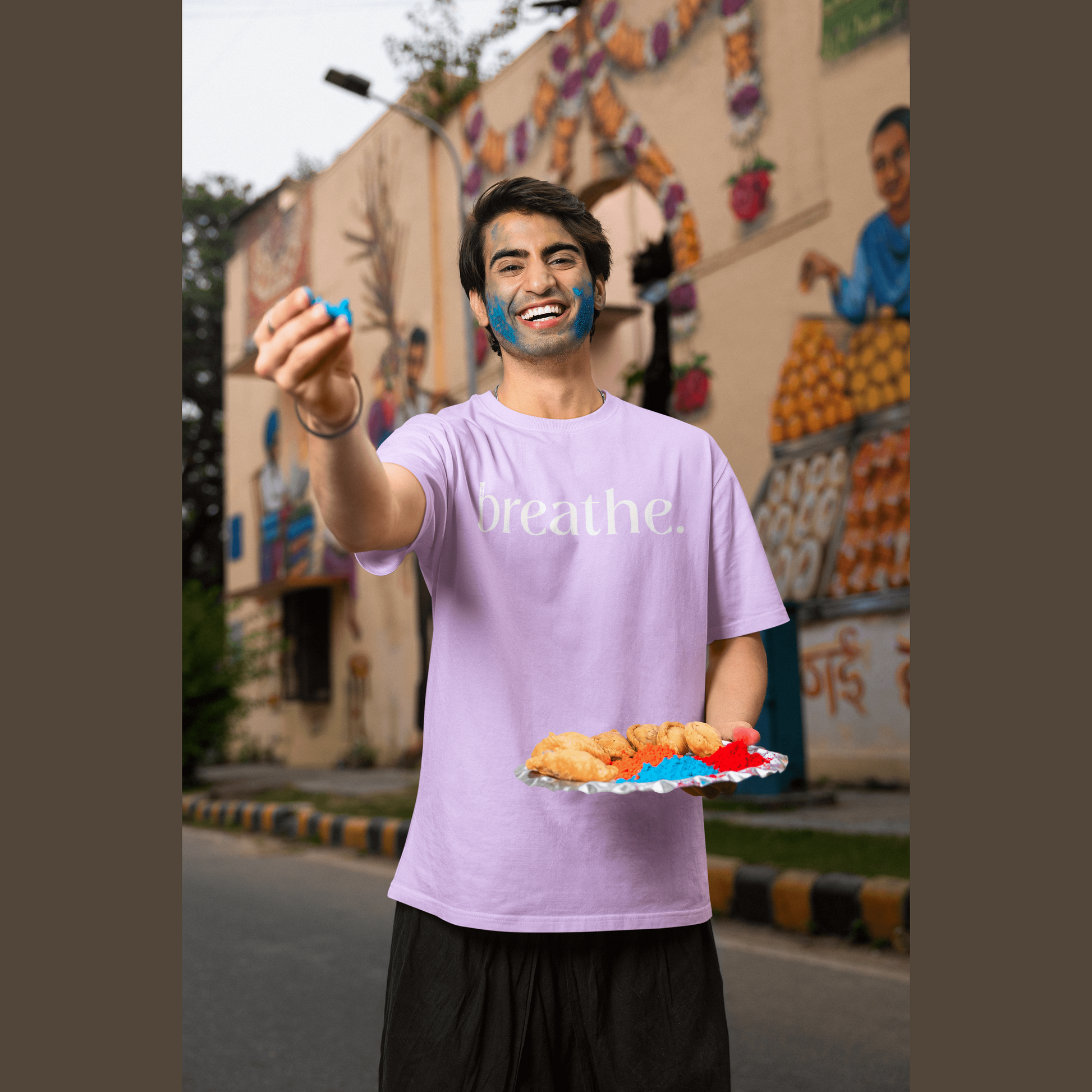 SOE Breathe Tee Purple Holi