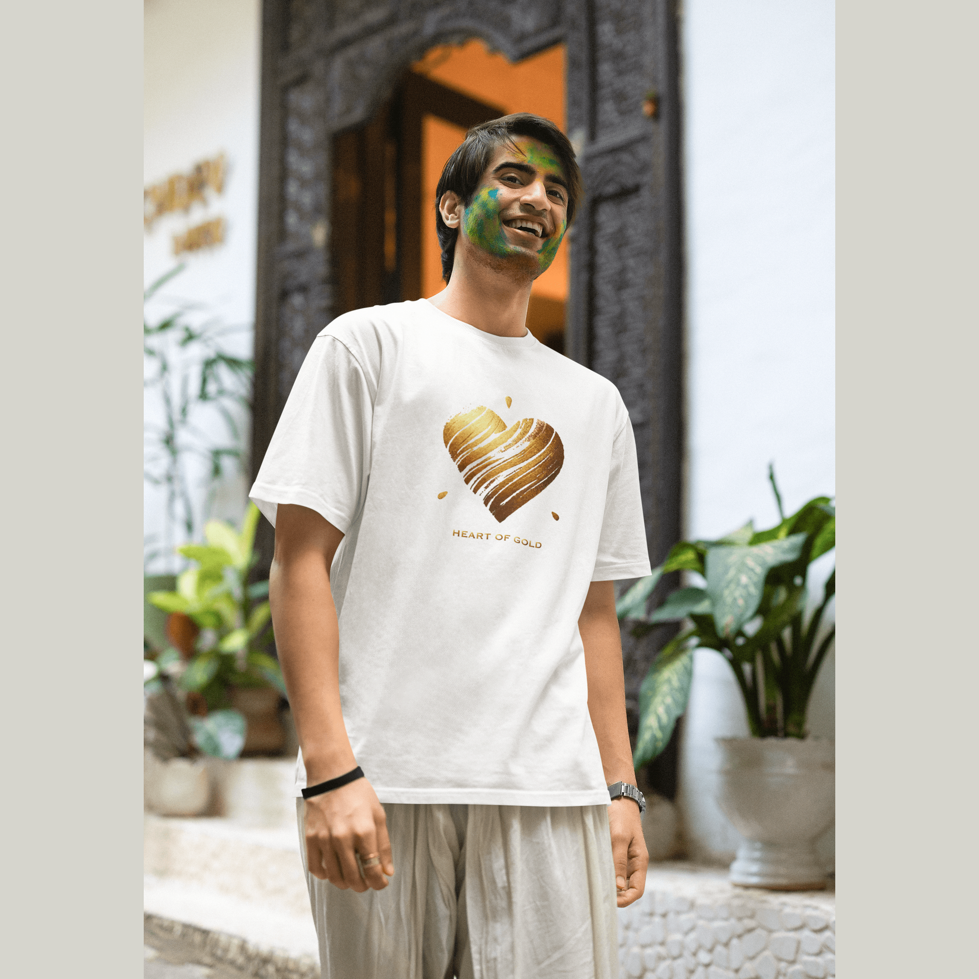 SOE Heart Of Gold Tee White Holi