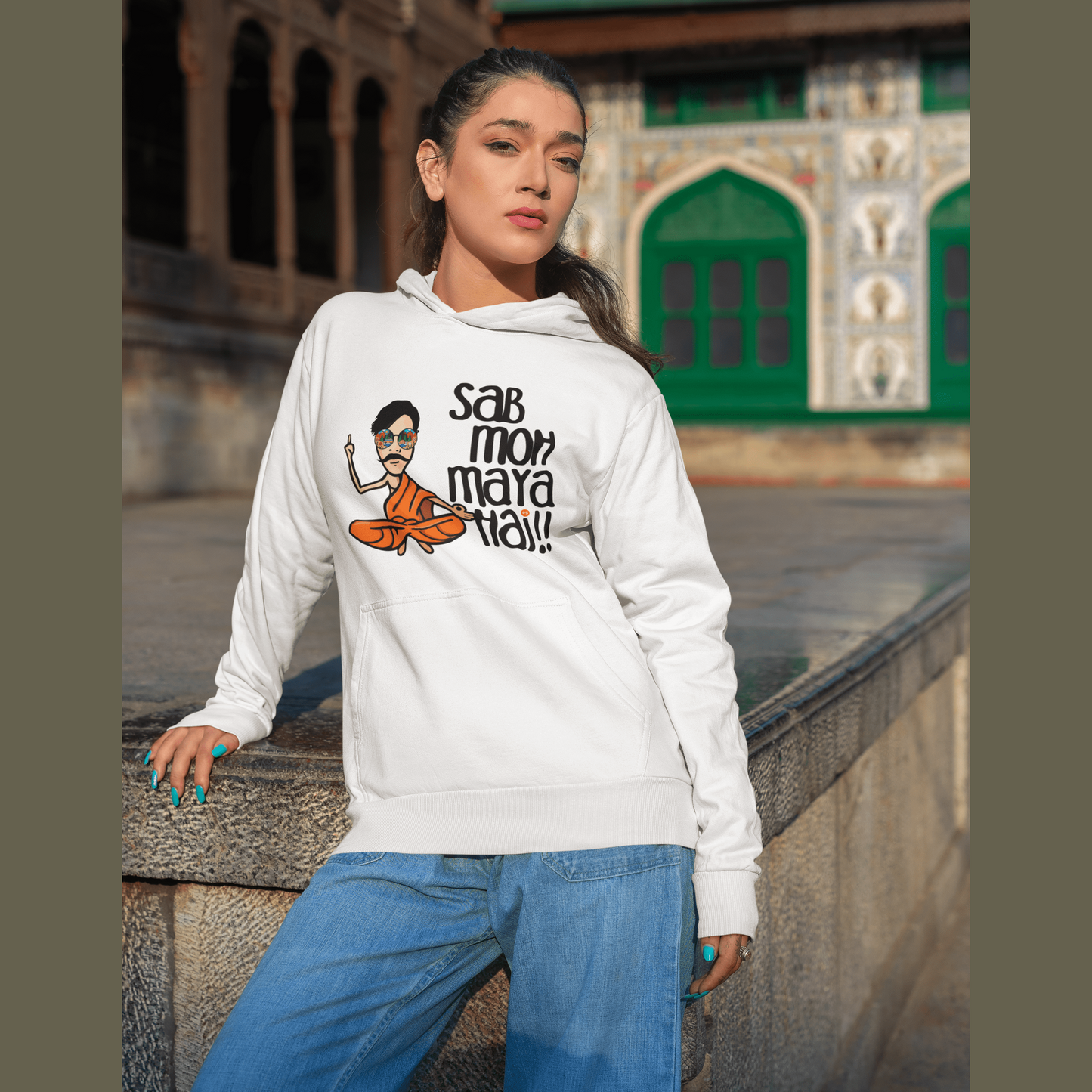 SOE Moh Maya Hoodie White Castle