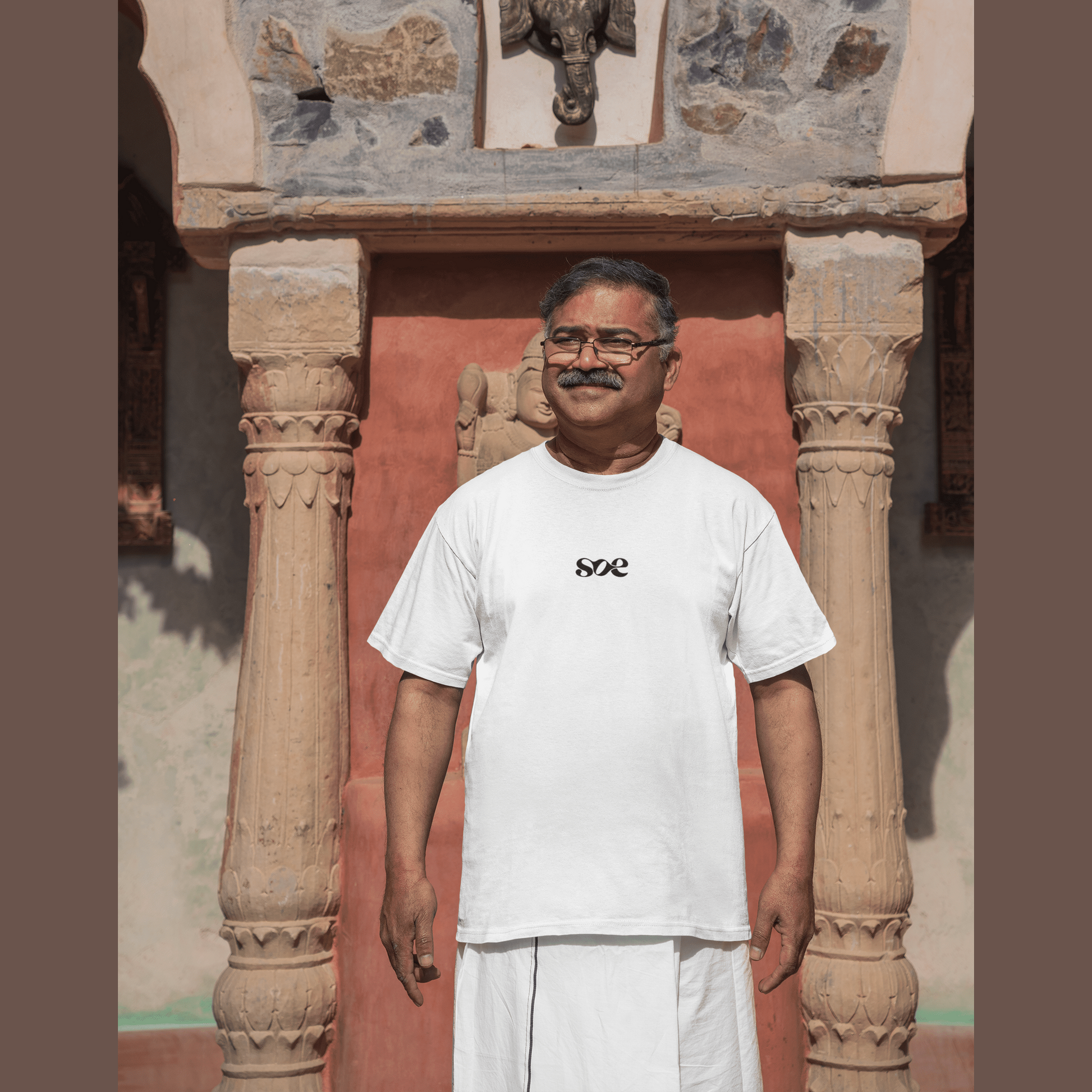 SOE Moh Maya Tee Uncle White Front