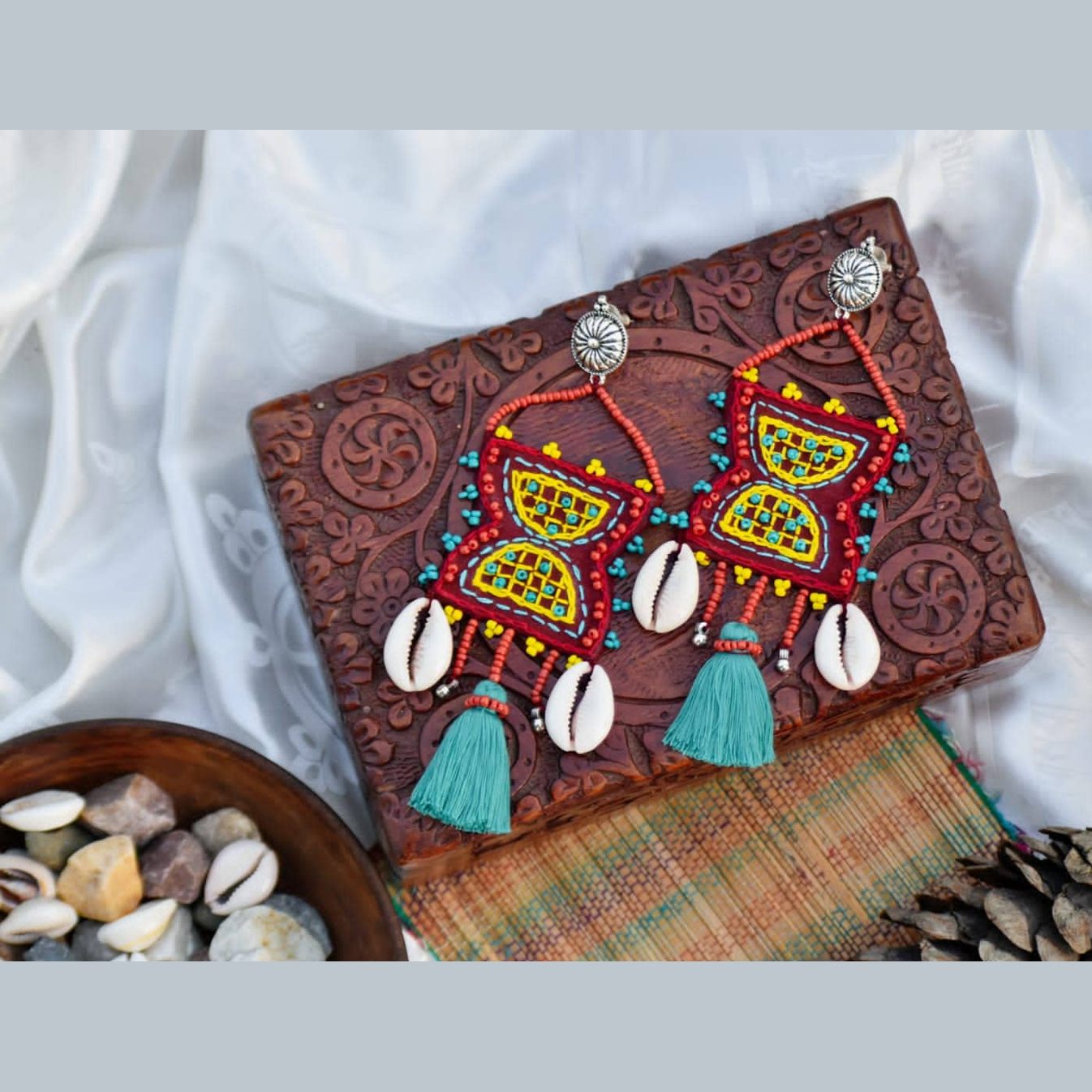 SOE Noor Debase Earrings Front