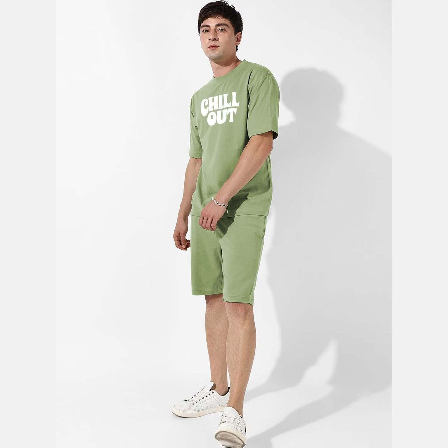 Pure Cotton T-Shirt & Shorts For Men