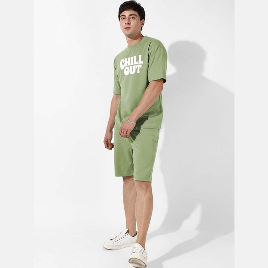 Pure Cotton T-Shirt & Shorts For Men