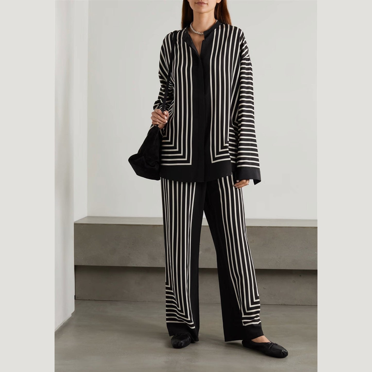 Russian Satin Silk Party Wear Co-ord Set