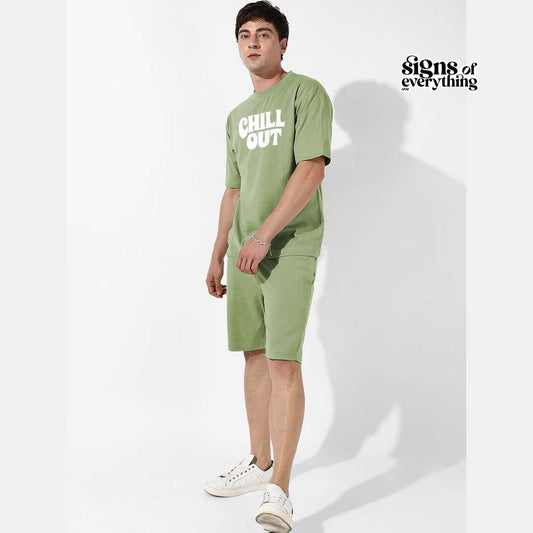 Pure Cotton T-Shirt & Shorts For Men