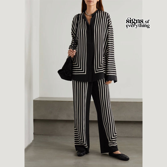 Russian Satin Silk Party Wear Co-ord Set